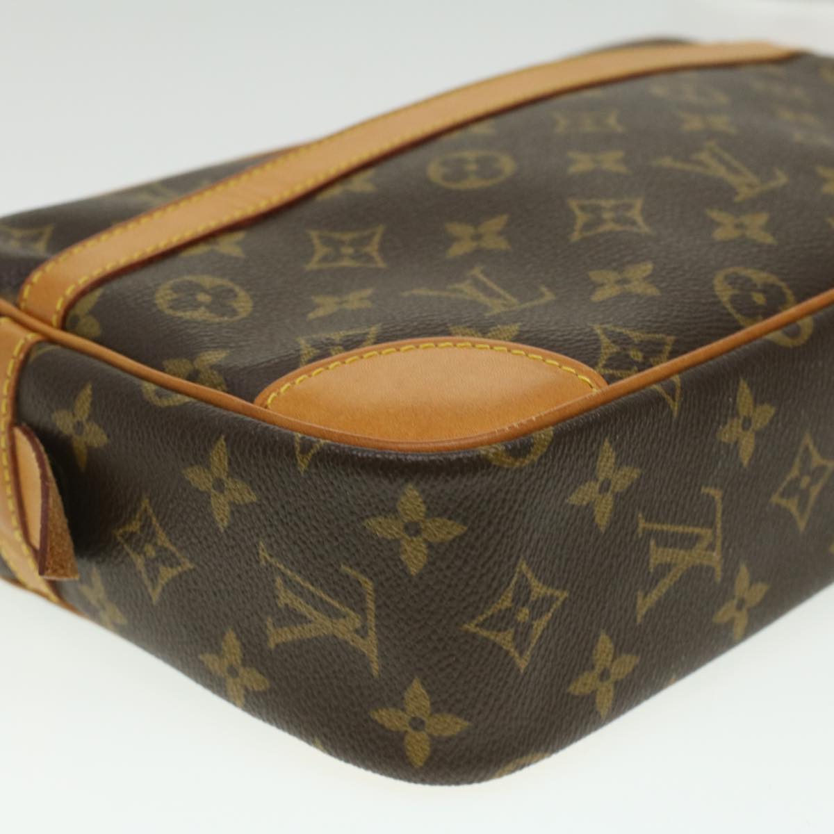 LOUIS VUITTON Monogram Compiegne 28 Clutch Bag M51845 LV Auth B092