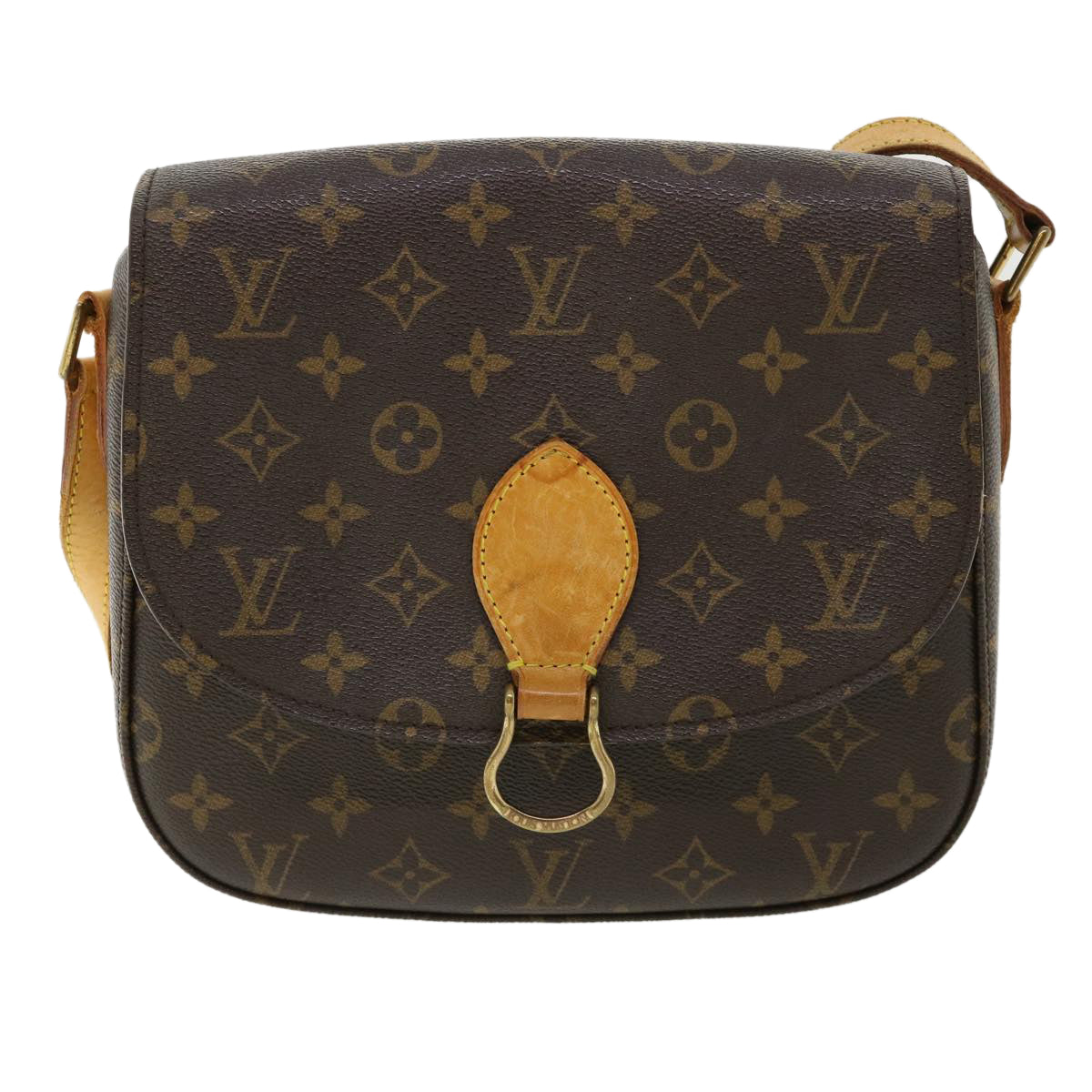 LOUIS VUITTON Monogram Saint Cloud GM Shoulder Bag M51242 LV Auth B135 - 0