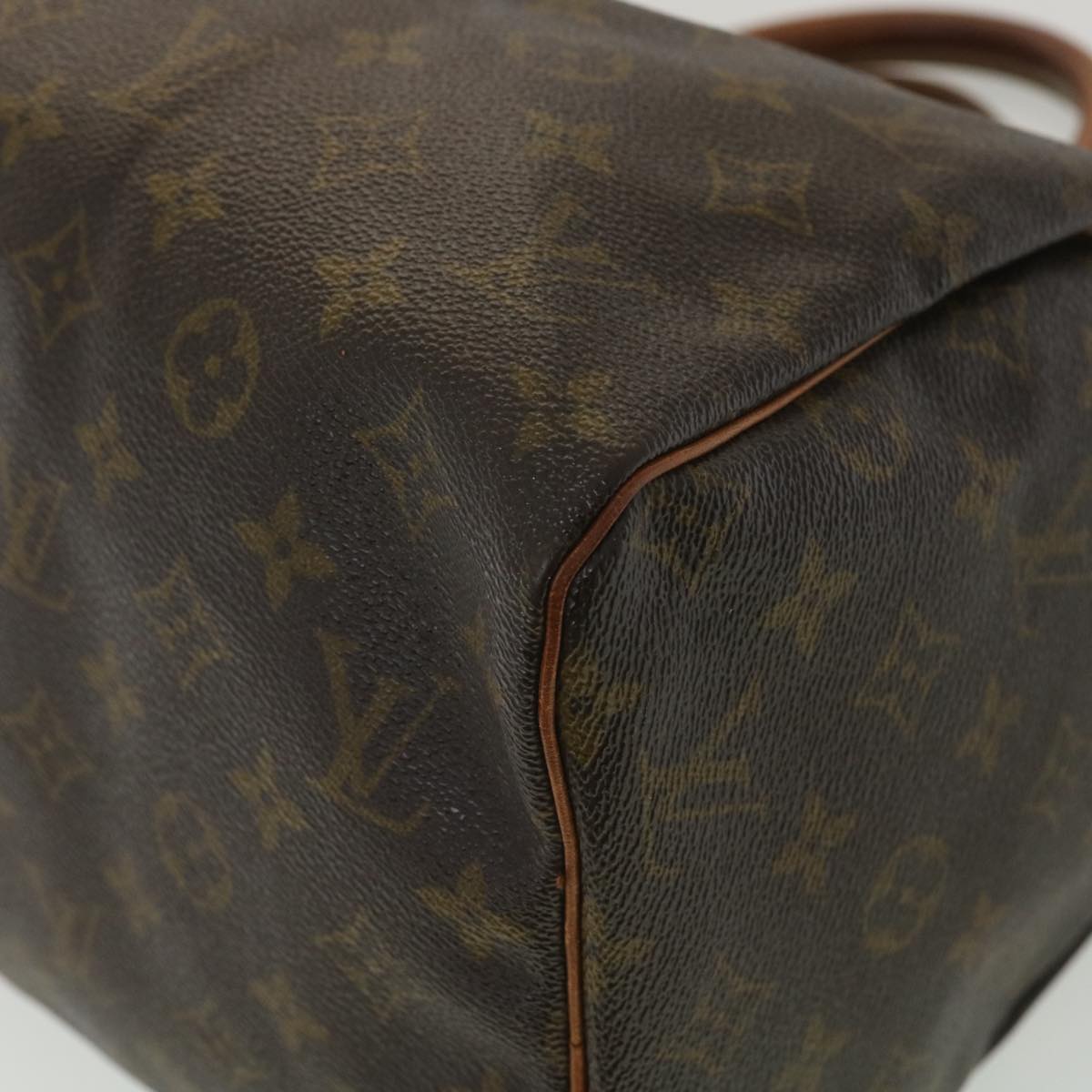 LOUIS VUITTON Monogram Speedy 30 Hand Bag M41526 LV Auth B141