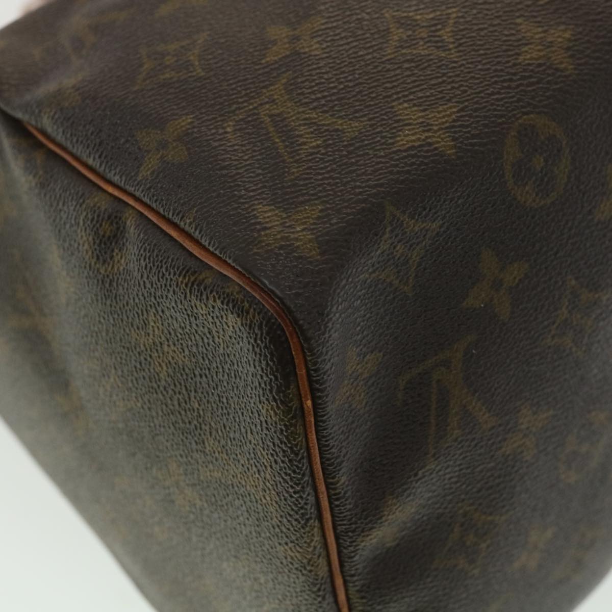 LOUIS VUITTON Monogram Speedy 30 Hand Bag M41526 LV Auth B141