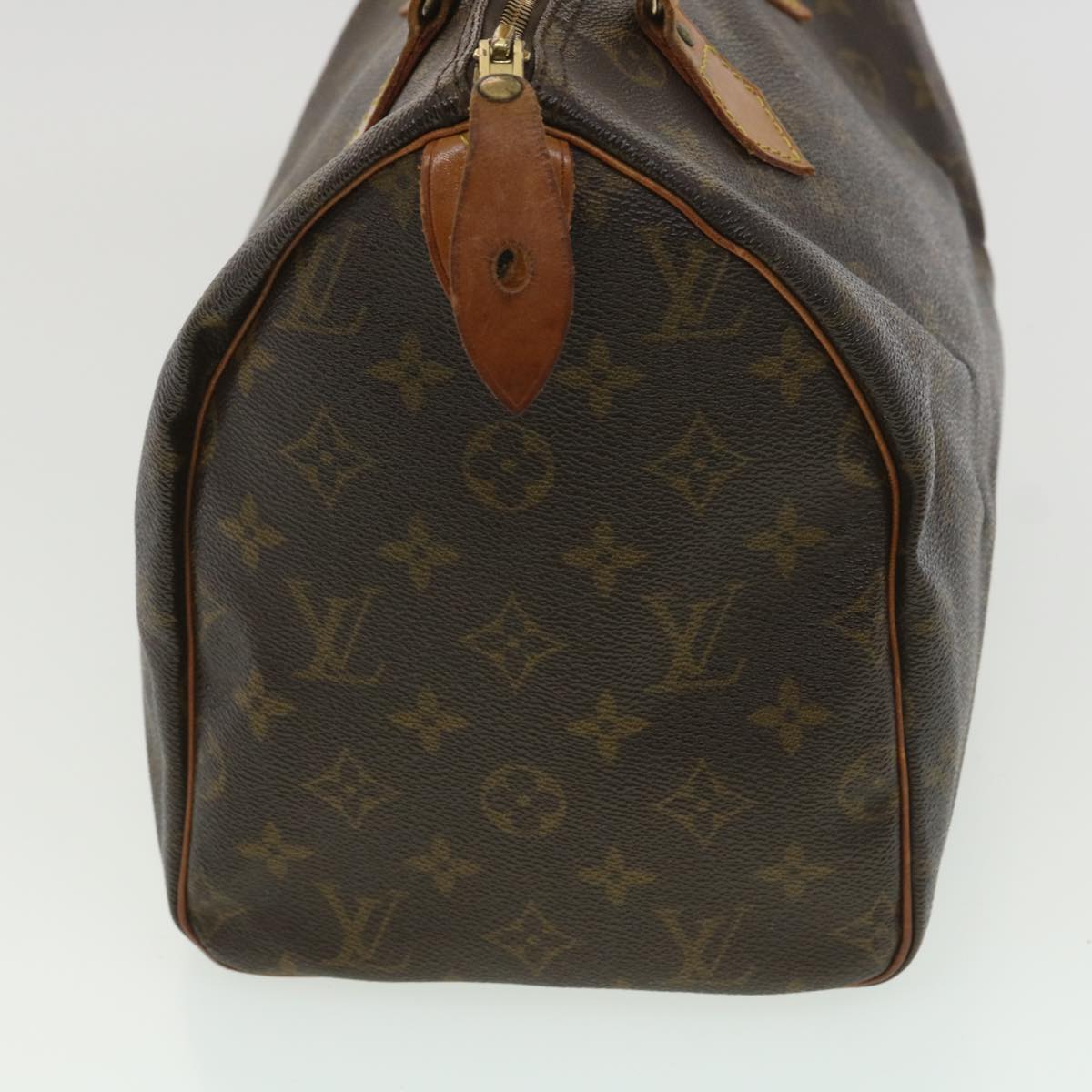 LOUIS VUITTON Monogram Speedy 30 Hand Bag M41526 LV Auth B141