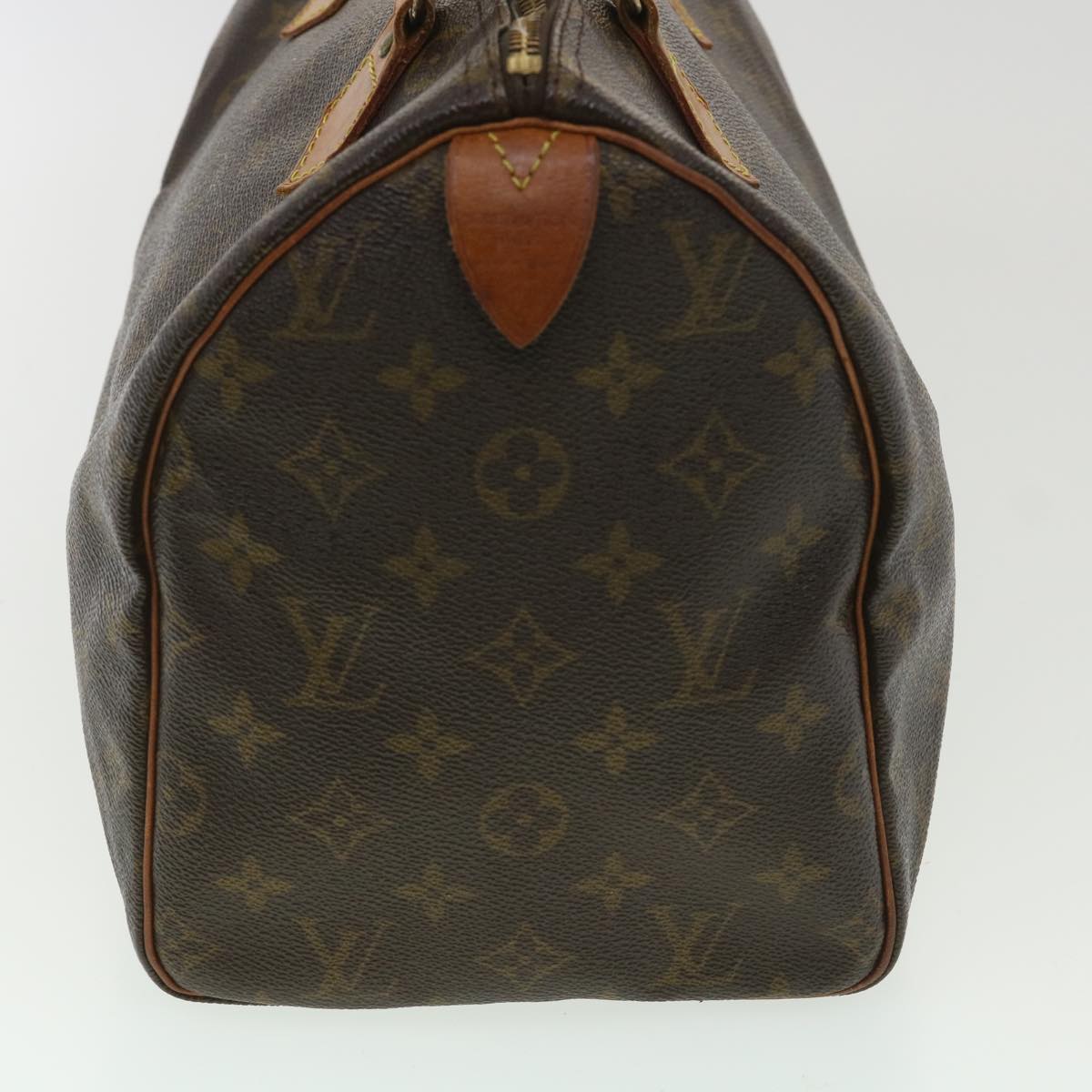 LOUIS VUITTON Monogram Speedy 30 Hand Bag M41526 LV Auth B141