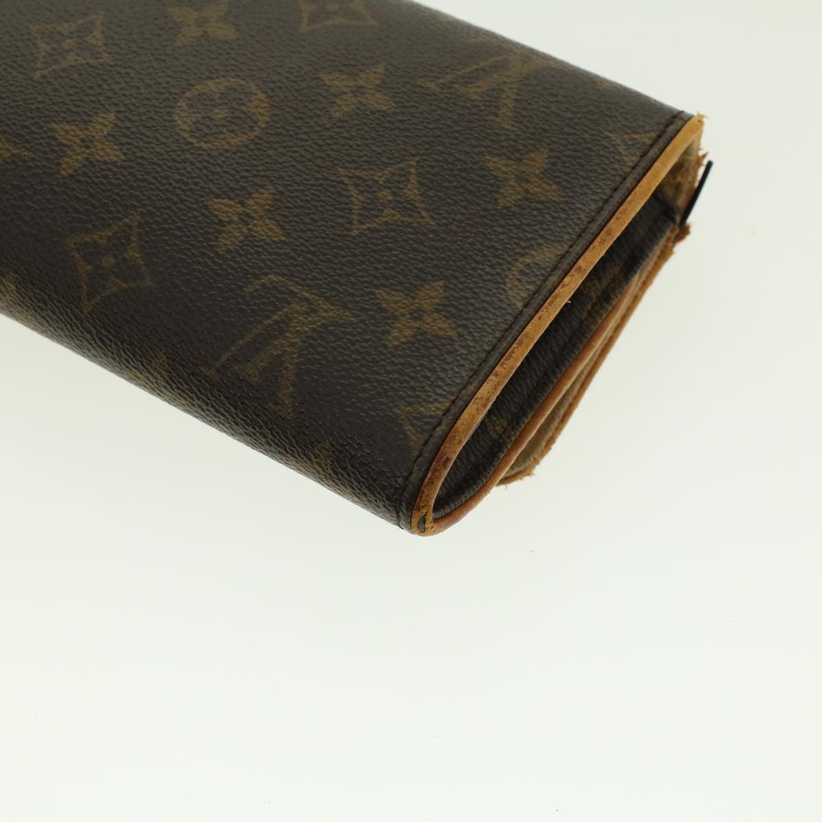 LOUIS VUITTON Monogram Pochette Twin GM Shoulder Bag M51852 LV Auth B161