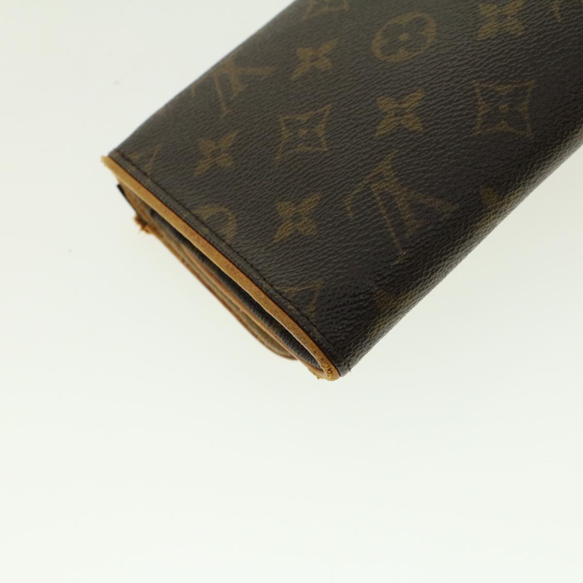 LOUIS VUITTON Monogram Pochette Twin GM Shoulder Bag M51852 LV Auth B161