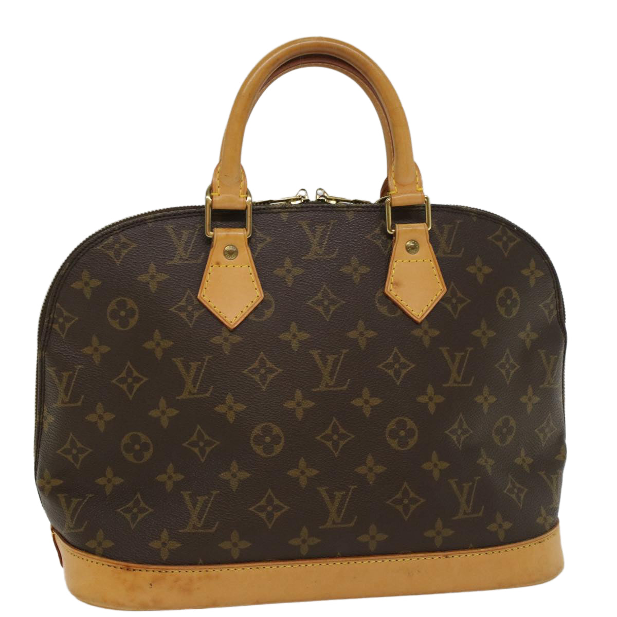 LOUIS VUITTON Monogram Alma Hand Bag M51130 LV Auth B208