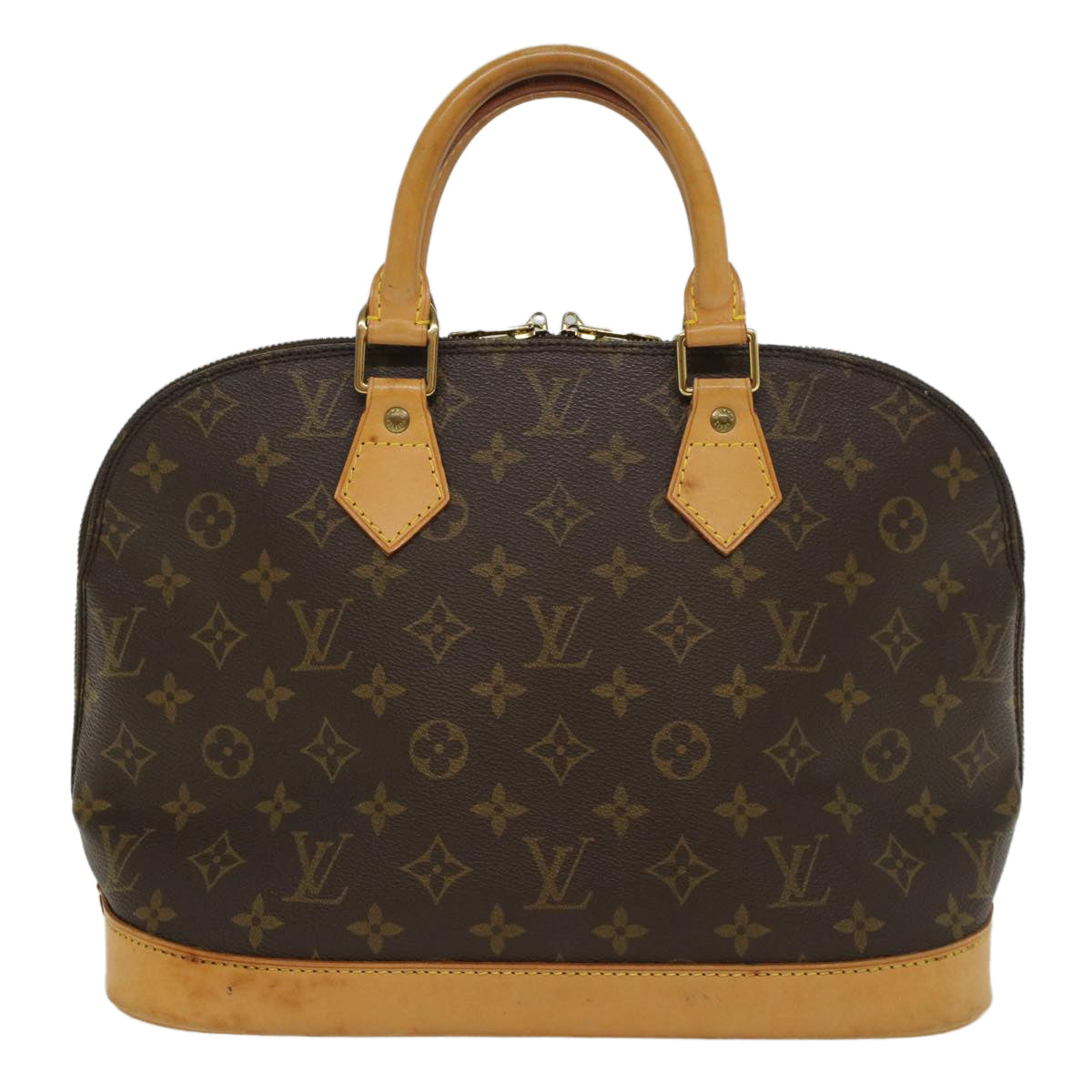 LOUIS VUITTON Monogram Alma Hand Bag M51130 LV Auth B208