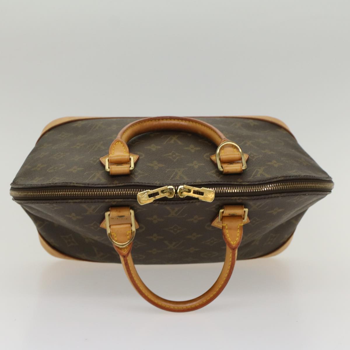 LOUIS VUITTON Monogram Alma Hand Bag M51130 LV Auth B208