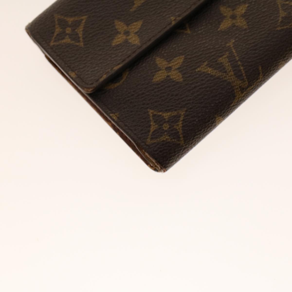 LOUIS VUITTON Monogram Portefeuille Sarah Long Wallet M60531 LV Auth B224