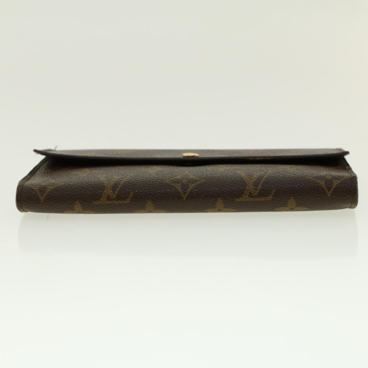 LOUIS VUITTON Monogram Portefeuille Sarah Long Wallet M60531 LV Auth B225