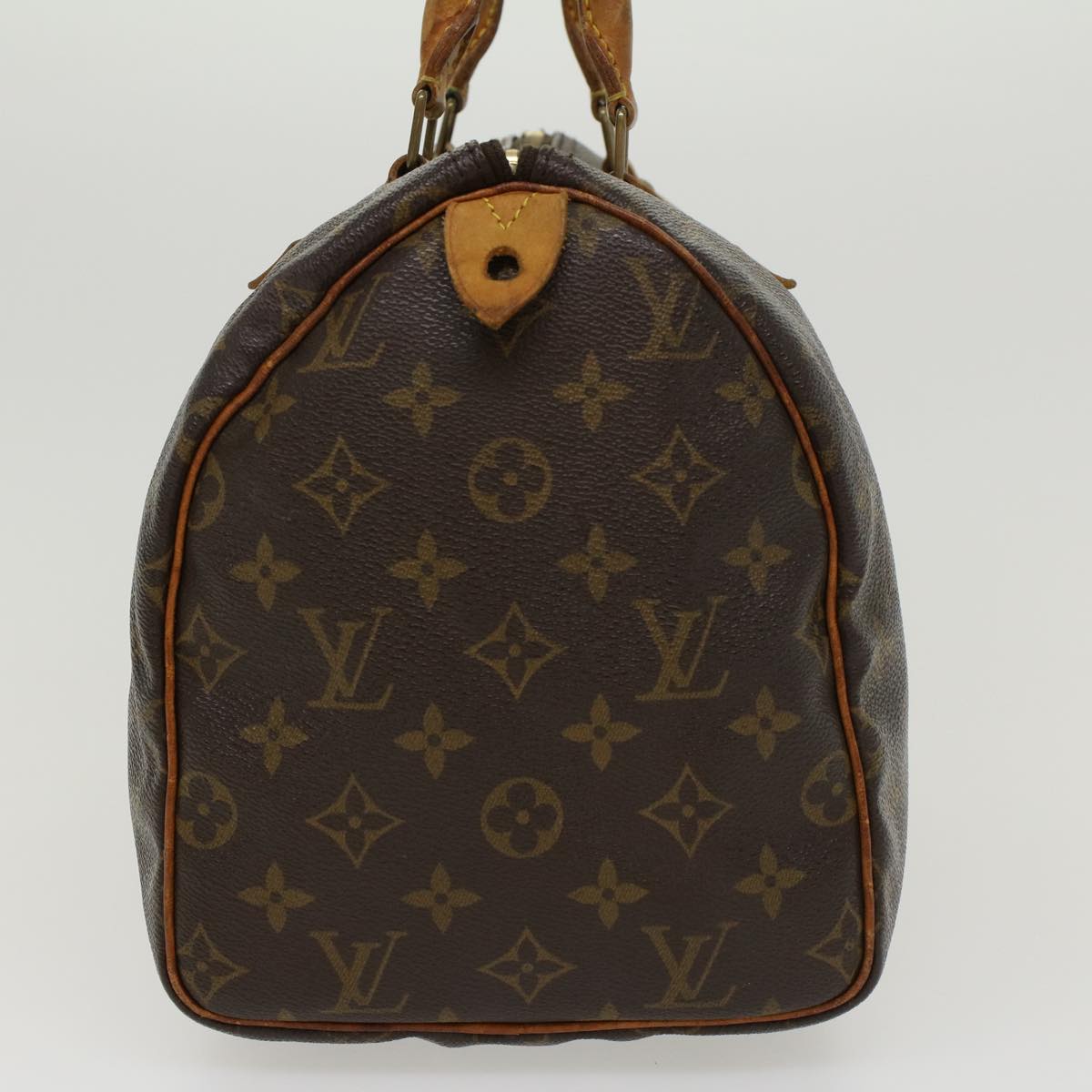 LOUIS VUITTON Monogram Speedy 30 Hand Bag M41526 LV Auth B237