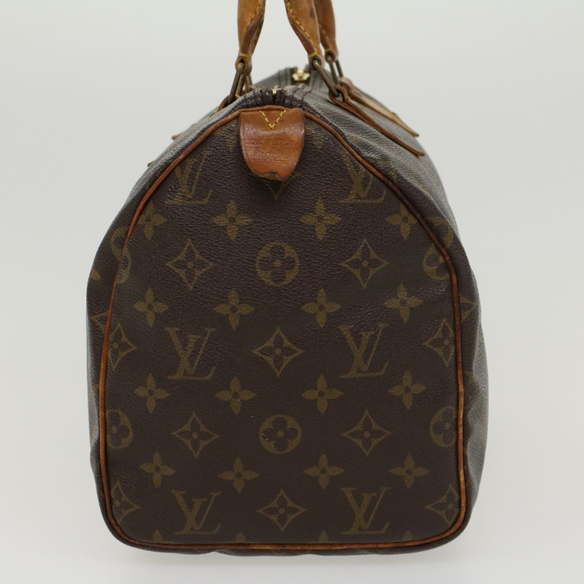 LOUIS VUITTON Monogram Speedy 30 Hand Bag M41526 LV Auth B237