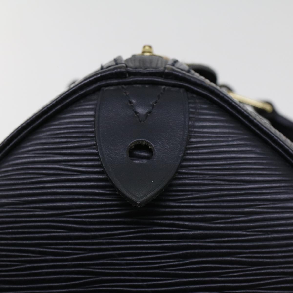 LOUIS VUITTON Epi Speedy 30 Hand Bag Noir black M43002 LV Auth B238