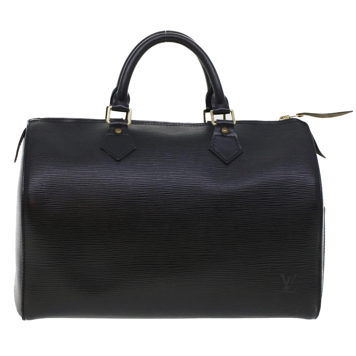 LOUIS VUITTON Epi Speedy 30 Hand Bag Noir black M43002 LV Auth B238