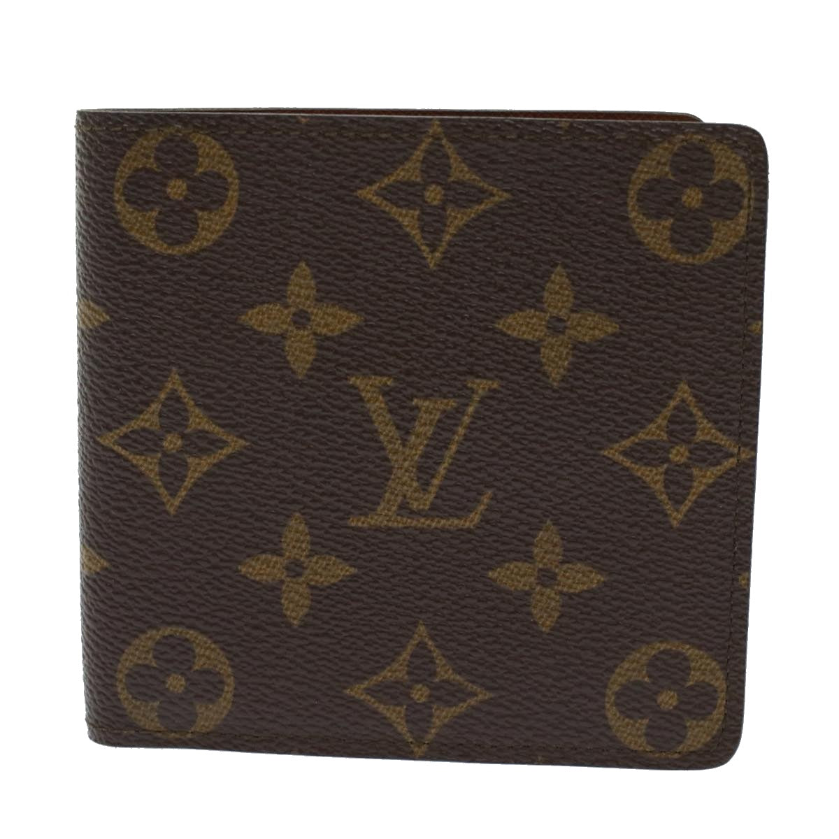 LOUIS VUITTON Monogram Portefeuille Marco Bifold Wallet M61675 LV Auth B243 - 0