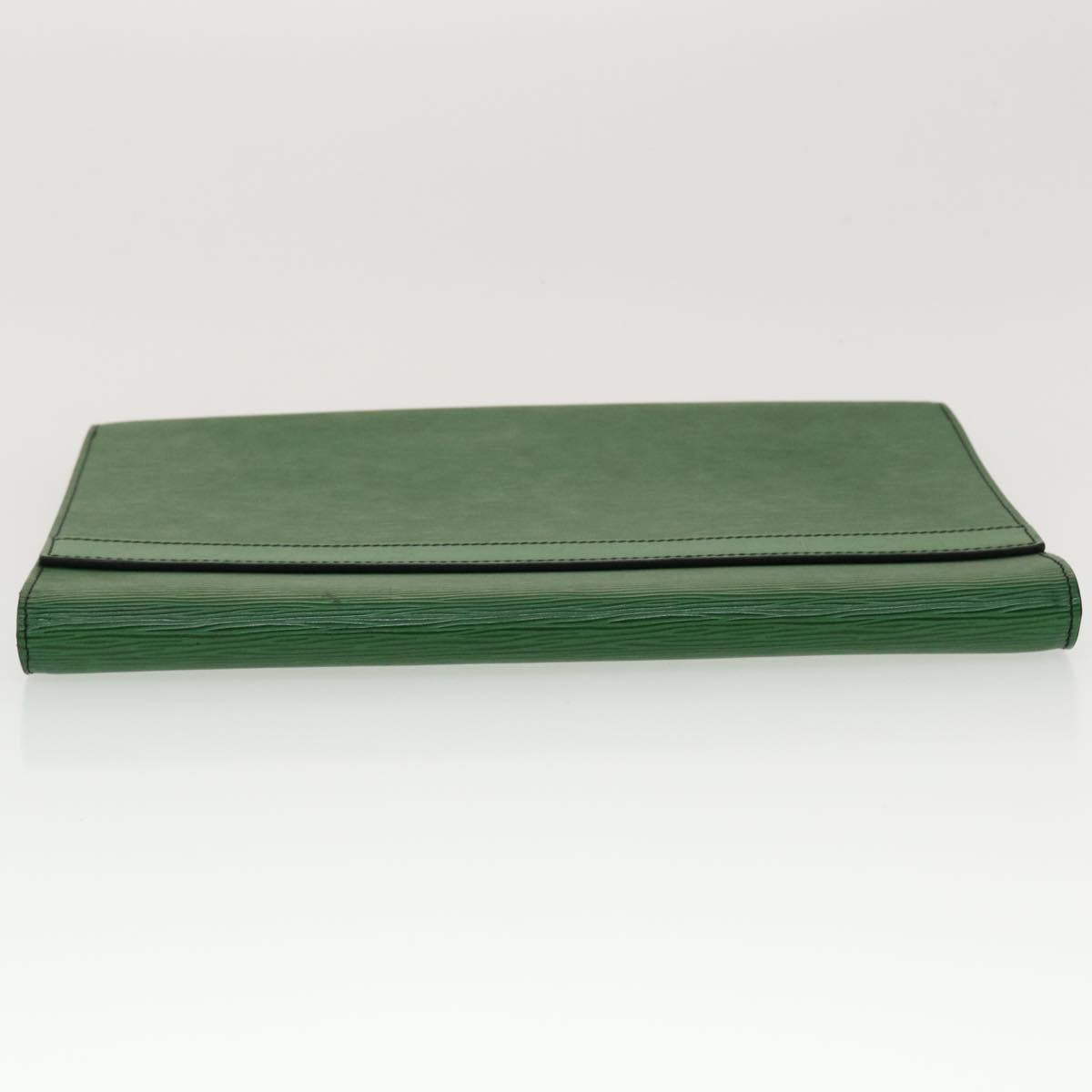 LOUIS VUITTON Epi Document Case Clutch Bag Green LV Auth B262