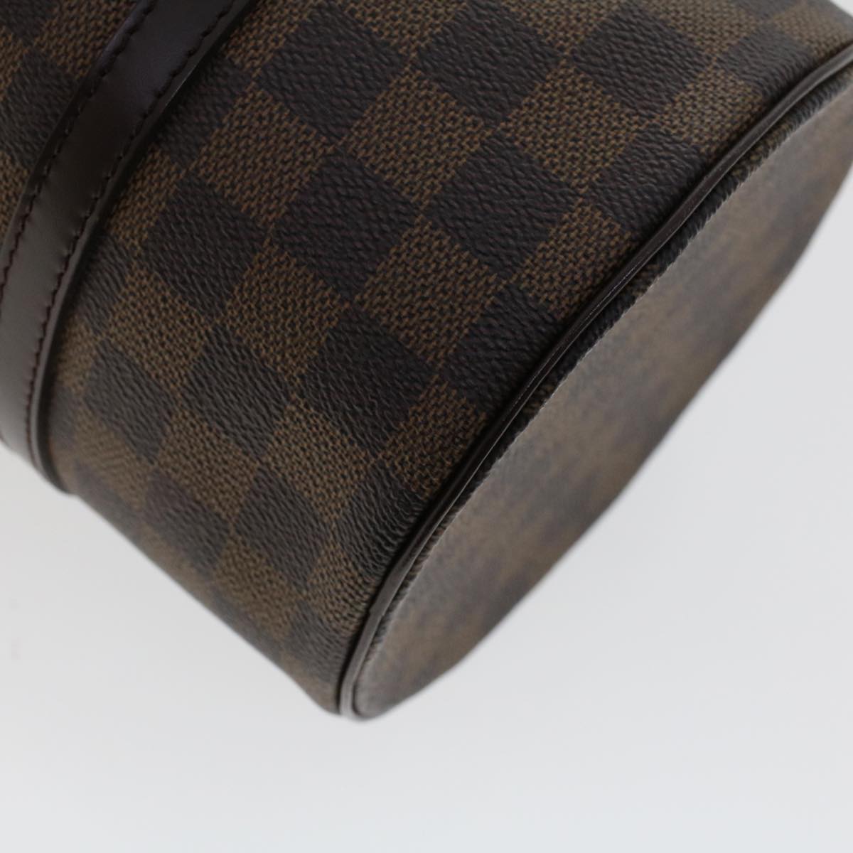 LOUIS VUITTON Damier Ebene Papillon 30 Hand Bag N51303 LV Auth B289