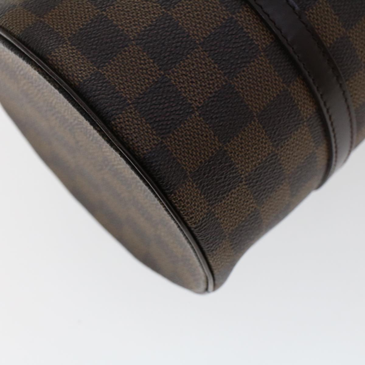 LOUIS VUITTON Damier Ebene Papillon 30 Hand Bag N51303 LV Auth B289