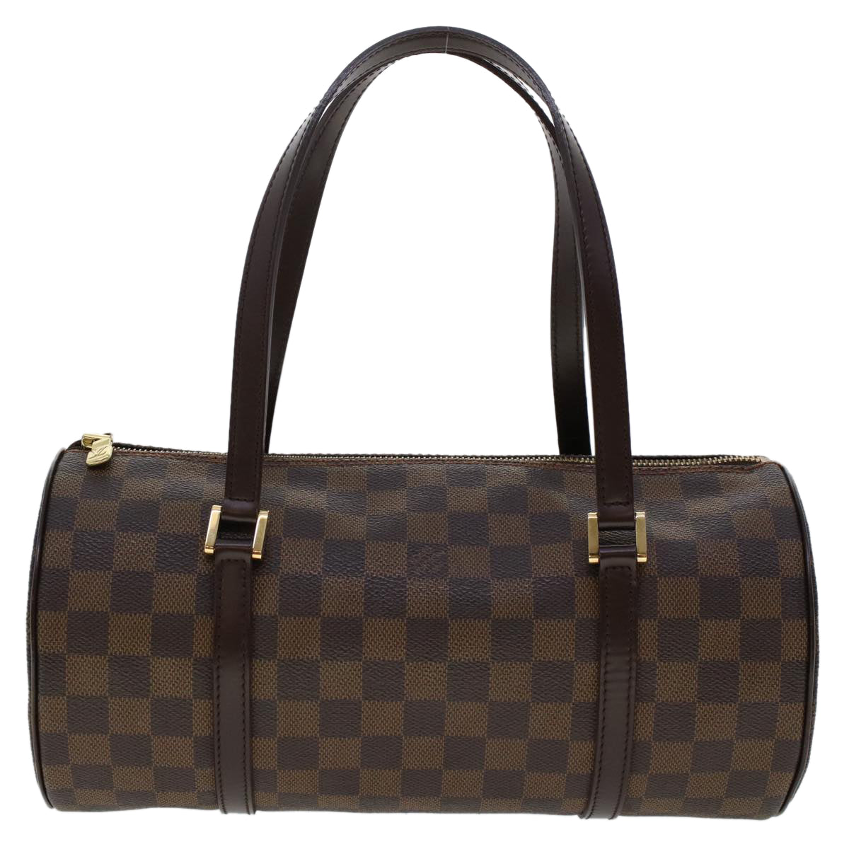 LOUIS VUITTON Damier Ebene Papillon 30 Hand Bag N51303 LV Auth B289