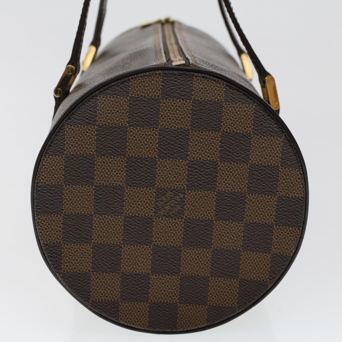 LOUIS VUITTON Damier Ebene Papillon 30 Hand Bag N51303 LV Auth B289