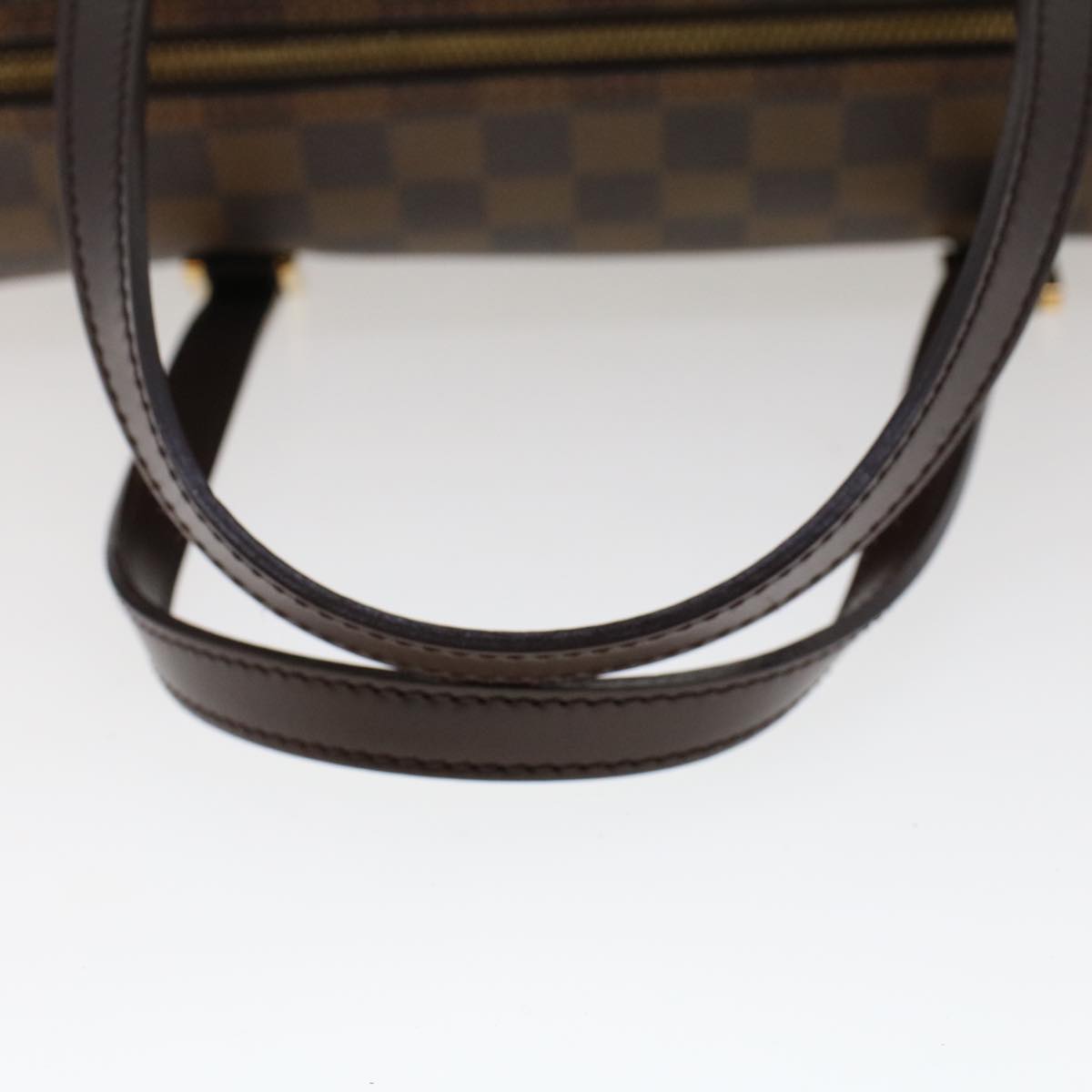 LOUIS VUITTON Damier Ebene Papillon 30 Hand Bag N51303 LV Auth B289