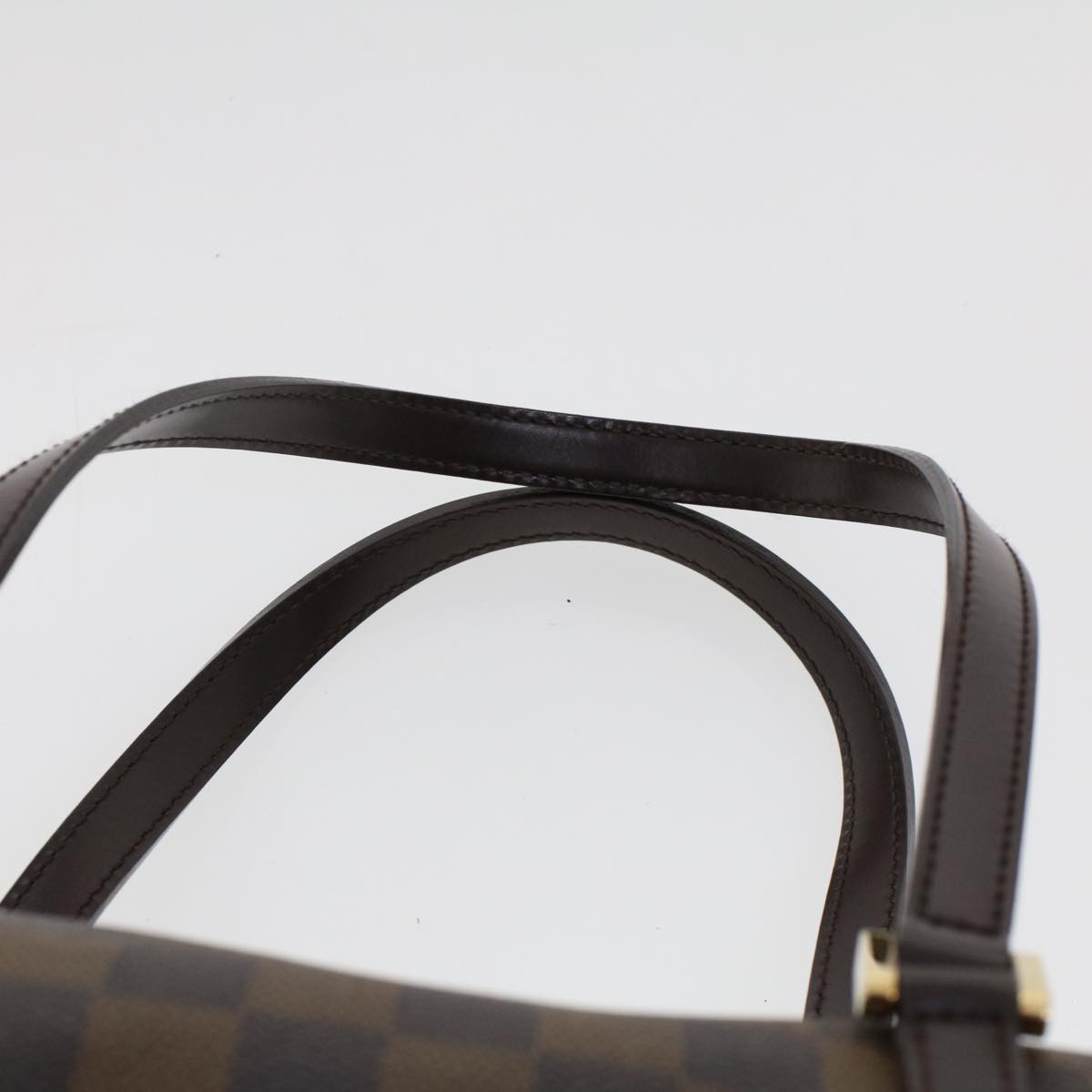 LOUIS VUITTON Damier Ebene Papillon 30 Hand Bag N51303 LV Auth B289