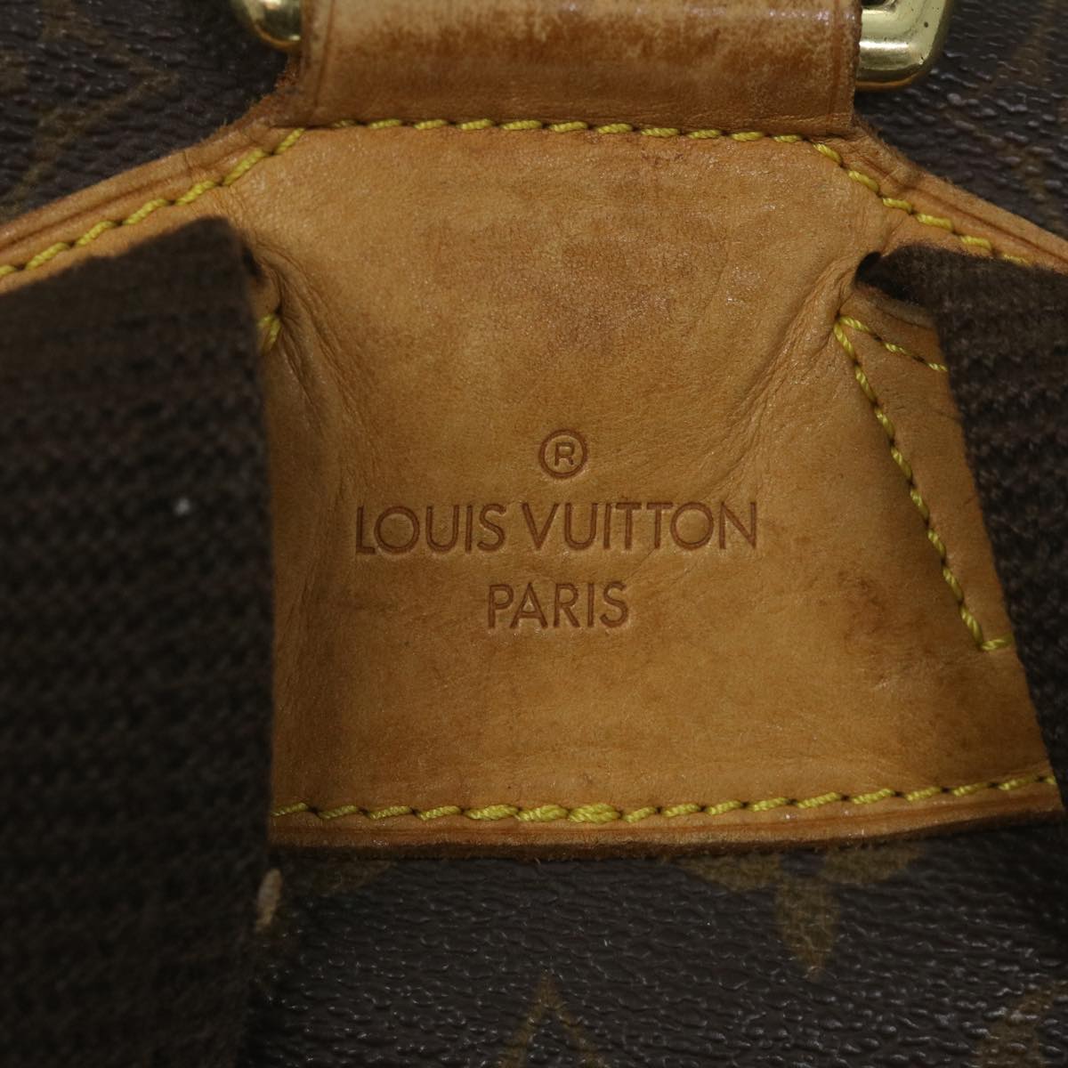 LOUIS VUITTON Monogram Montsouris GM Backpack M51135 LV Auth bh137