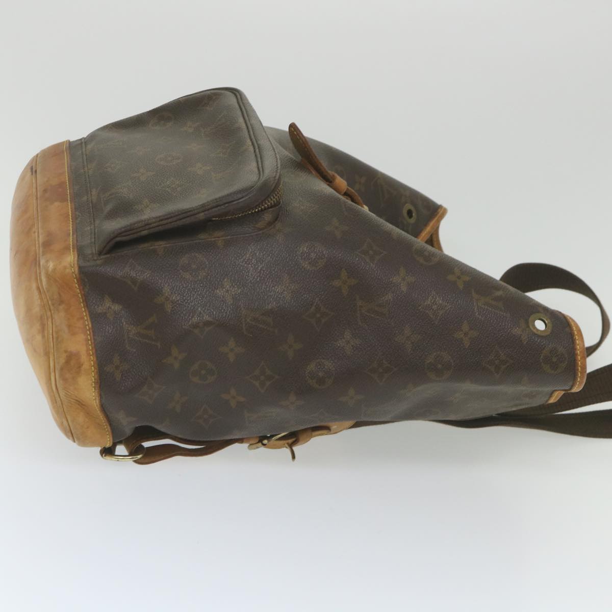 LOUIS VUITTON Monogram Montsouris GM Backpack M51135 LV Auth bh137