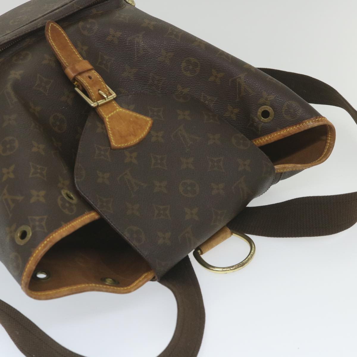 LOUIS VUITTON Monogram Montsouris GM Backpack M51135 LV Auth bh137