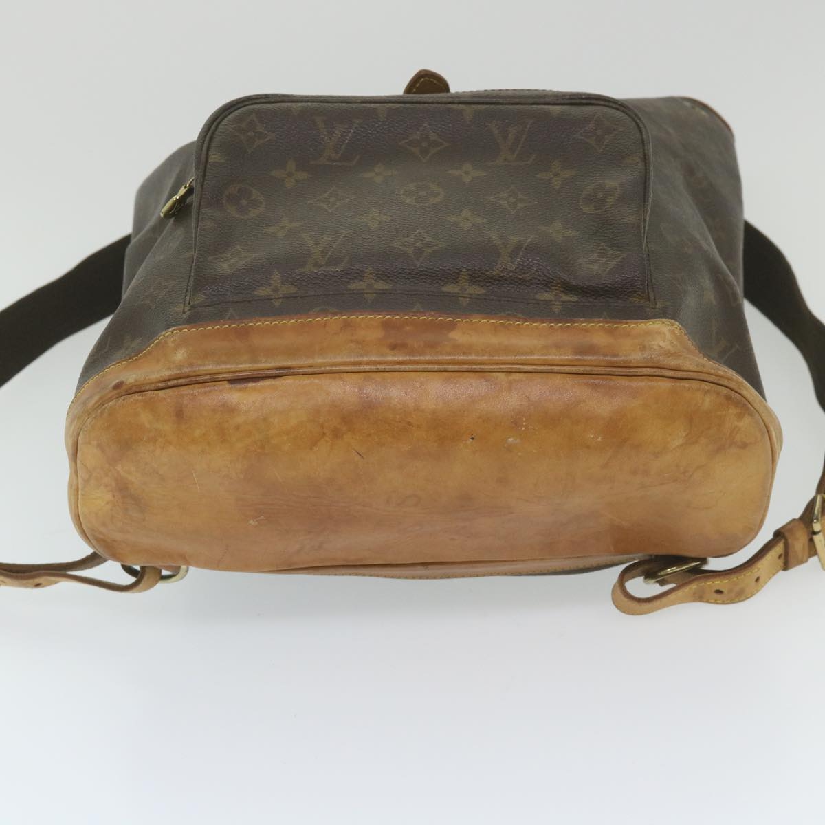 LOUIS VUITTON Monogram Montsouris GM Backpack M51135 LV Auth bh137