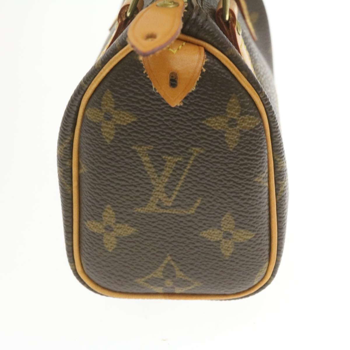 LOUIS VUITTON Monogram Mini Speedy Hand Bag M41534 LV Auth am240b