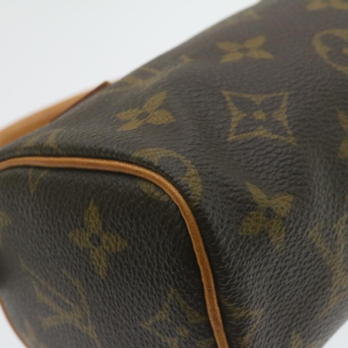 LOUIS VUITTON Monogram Mini Speedy Hand Bag M41534 LV Auth am306b