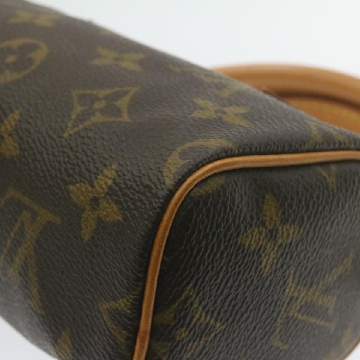 LOUIS VUITTON Monogram Mini Speedy Hand Bag M41534 LV Auth am306b