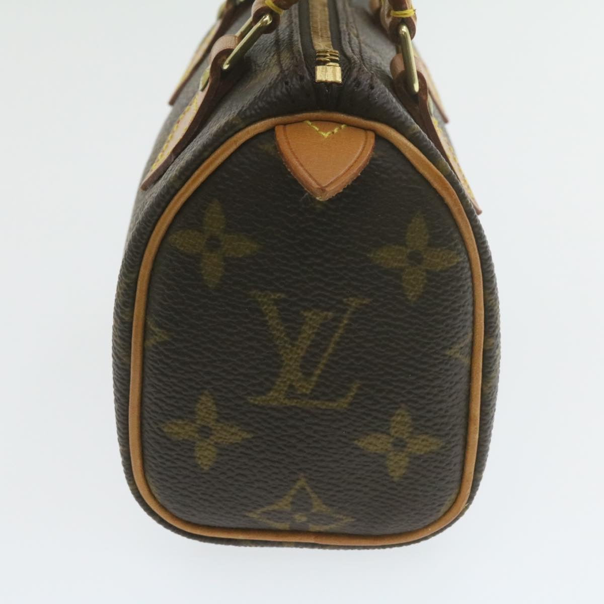 LOUIS VUITTON Monogram Mini Speedy Hand Bag M41534 LV Auth am306b