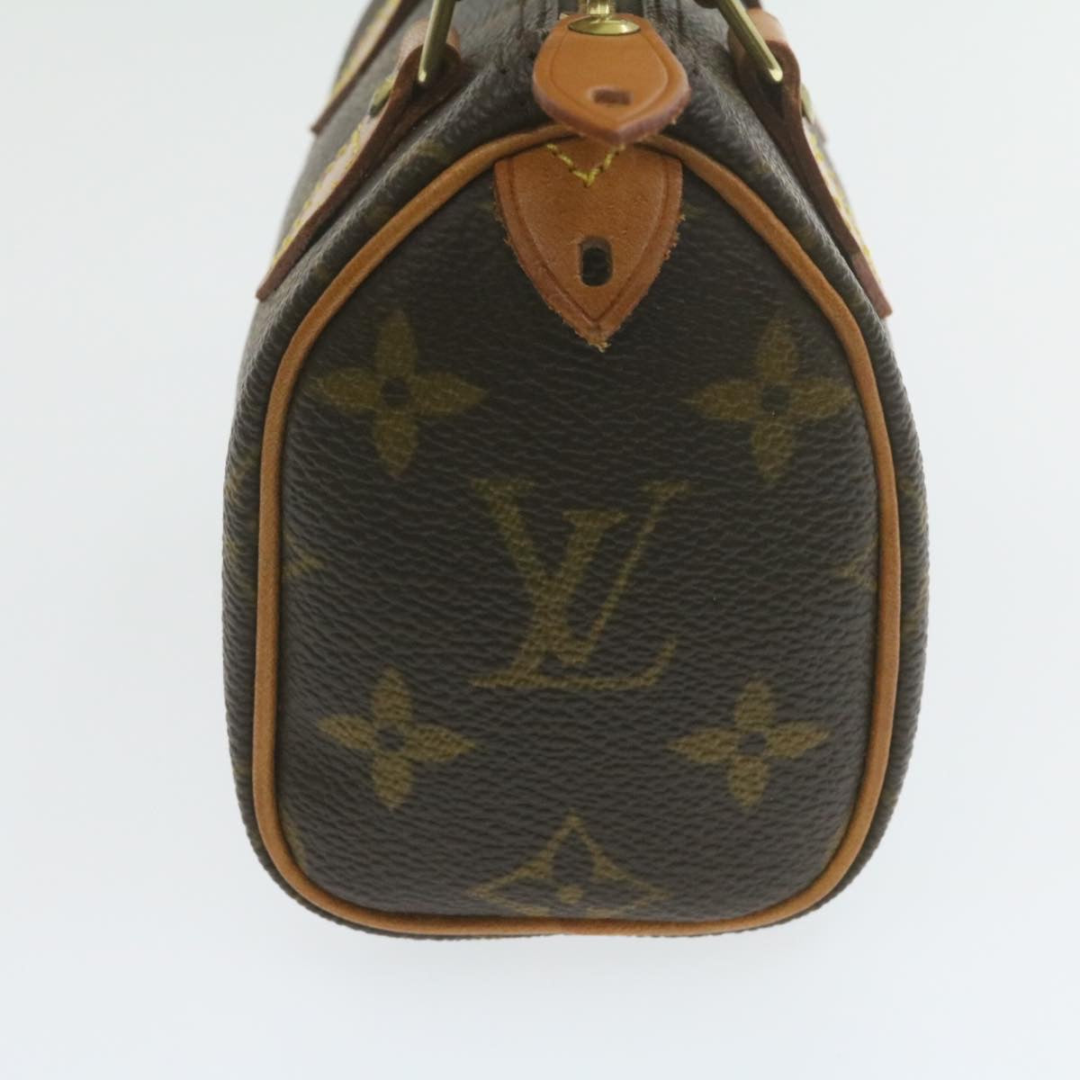 LOUIS VUITTON Monogram Mini Speedy Hand Bag M41534 LV Auth am306b