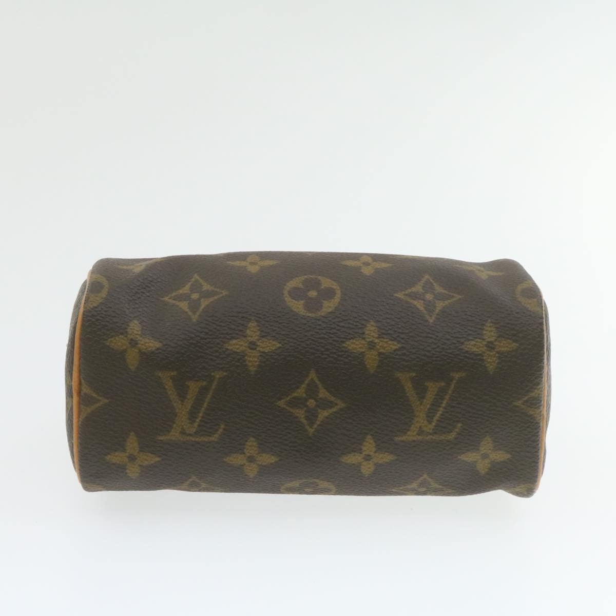 LOUIS VUITTON Monogram Mini Speedy Hand Bag M41534 LV Auth am306b