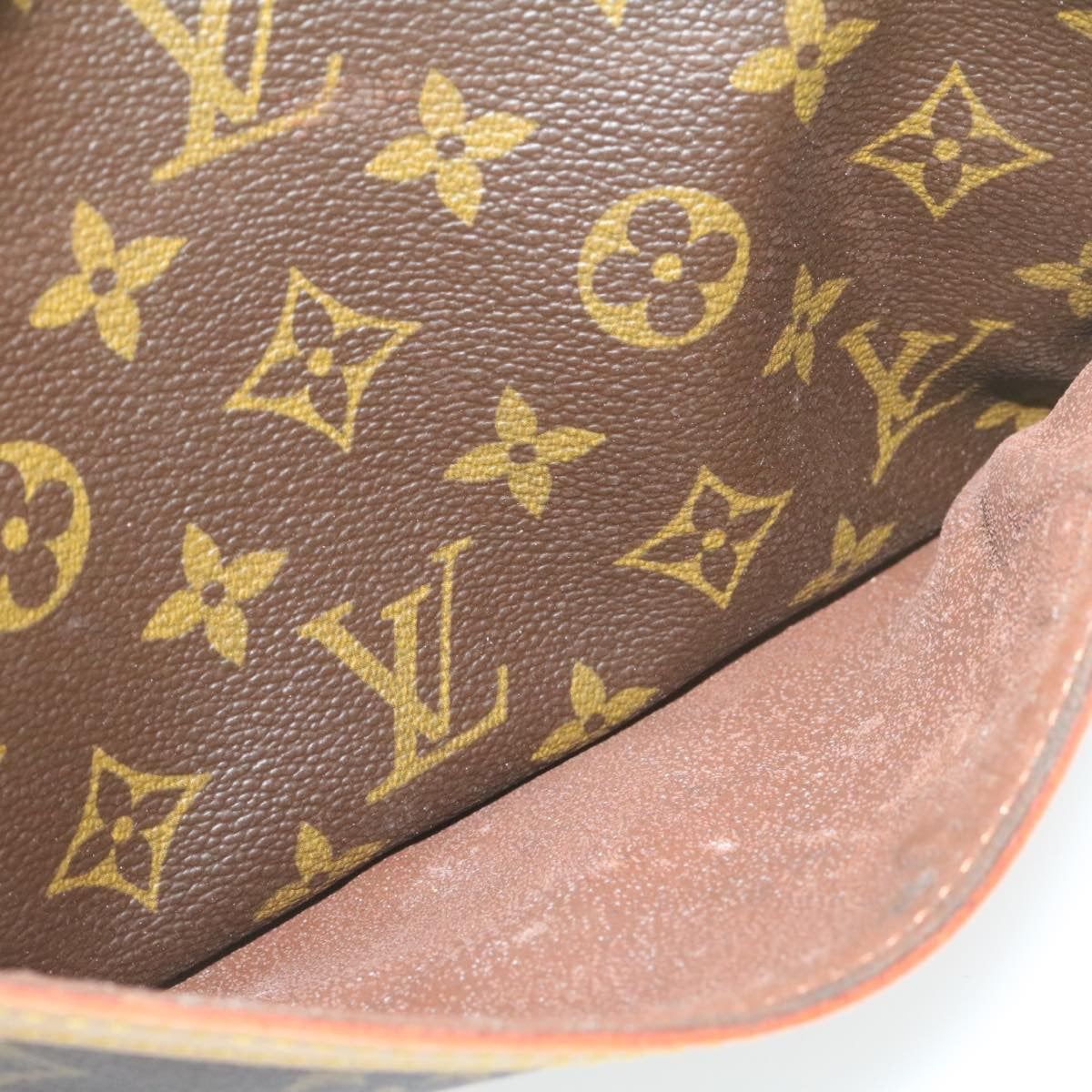 LOUIS VUITTON Monogram Compiegne 23 Clutch Bag M51847 LV Auth am325b