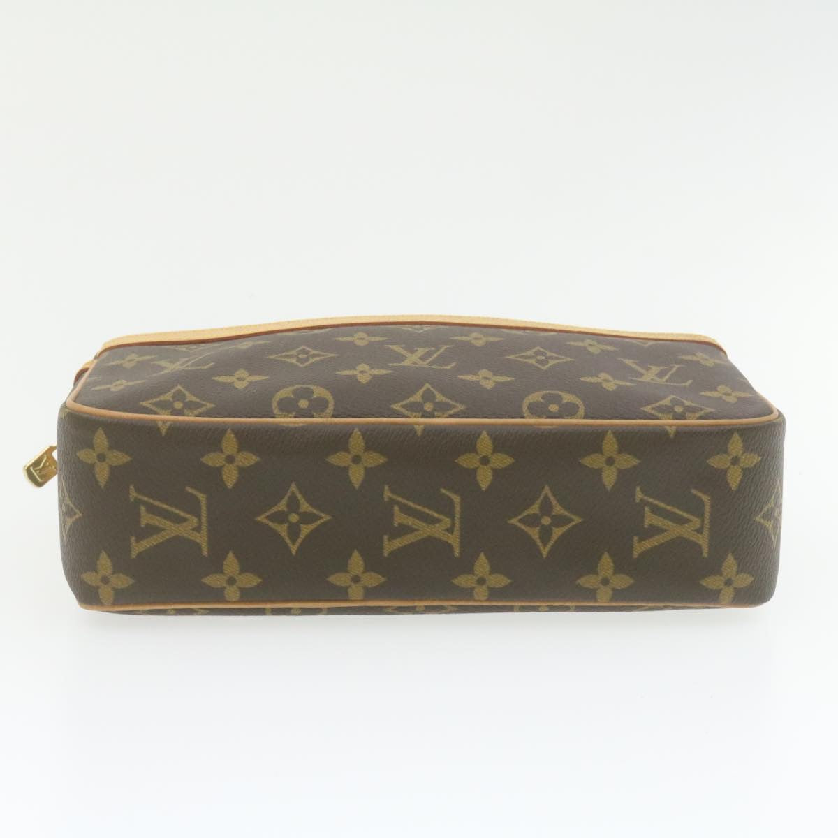 LOUIS VUITTON Monogram Compiegne 23 Clutch Bag M51847 LV Auth am325b