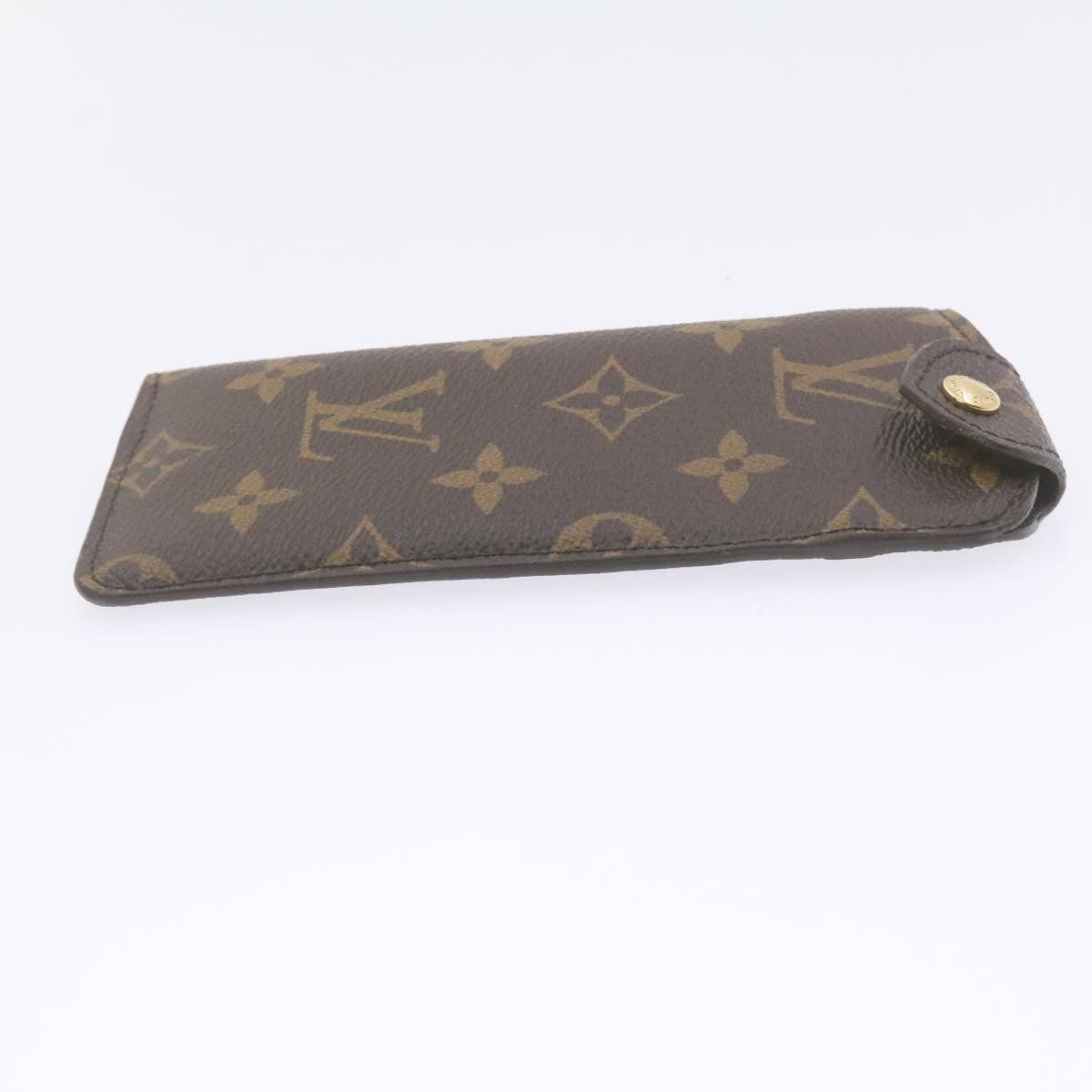 LOUIS VUITTON Monogram Etui A Lunettes PM Glasses Case M66545 LV Auth am339b