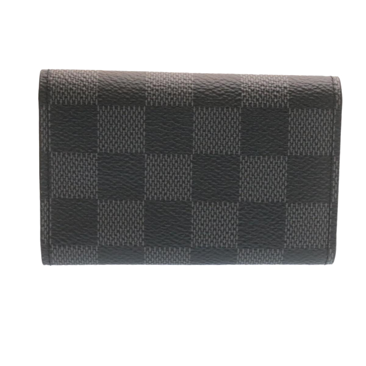 LOUIS VUITTON Damier Graphite Multicles6 Key Case N62662 LV Auth am414b