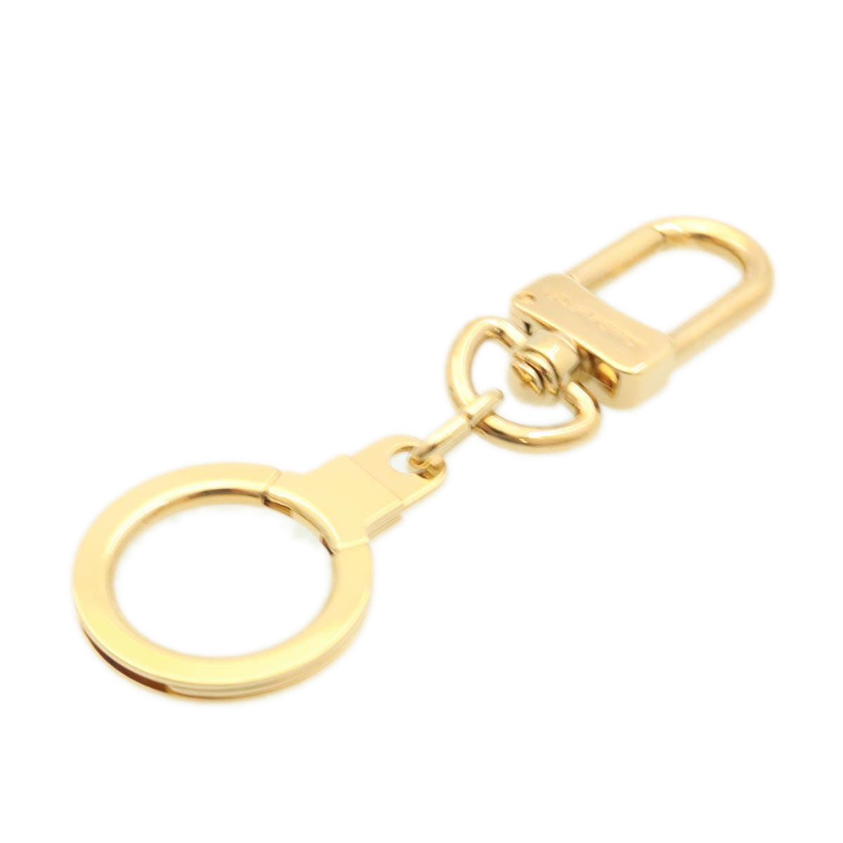 LOUIS VUITTON Anneau Cles Key Ring Gold Tone M62694 LV Auth am436b - 0