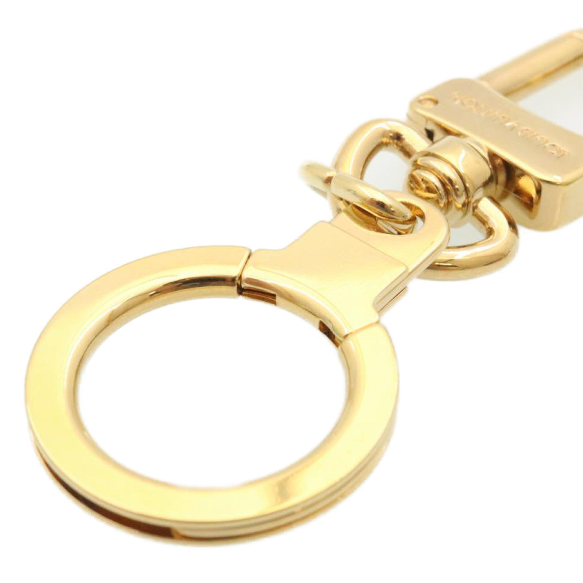 LOUIS VUITTON Anneau Cles Key Ring Gold Tone M62694 LV Auth am436b