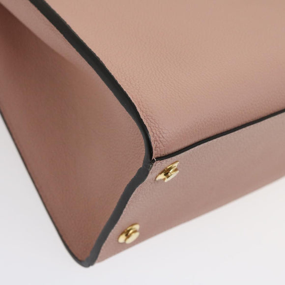 LOUIS VUITTON City Steamer MM Hand Bag Leather 2way Pink M53019 LV Auth am479b