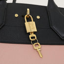 LOUIS VUITTON City Steamer MM Hand Bag Leather 2way Pink M53019 LV Auth am479b-20