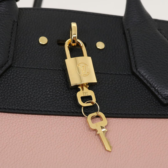 LOUIS VUITTON City Steamer MM Hand Bag Leather 2way Pink M53019 LV Auth am479b