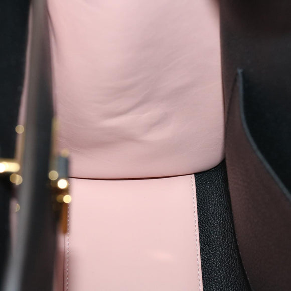 LOUIS VUITTON City Steamer MM Hand Bag Leather 2way Pink M53019 LV Auth am479b