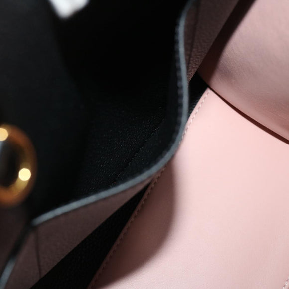 LOUIS VUITTON City Steamer MM Hand Bag Leather 2way Pink M53019 LV Auth am479b