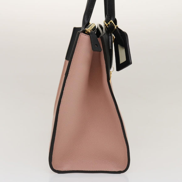 LOUIS VUITTON City Steamer MM Hand Bag Leather 2way Pink M53019 LV Auth am479b