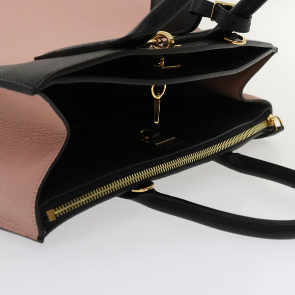 LOUIS VUITTON City Steamer MM Hand Bag Leather 2way Pink M53019 LV Auth am479b