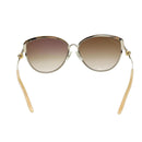 CARTIER Sunglasses Brown ESW00045 Auth am501b-3