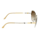 CARTIER Sunglasses Brown ESW00045 Auth am501b-5